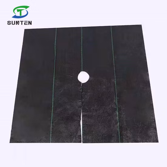 Black/Green/White 50% Virgin PP/PE/Plastic Woven Weed Control Geotextile/Fabric for Agriculture/Garden/Landscape