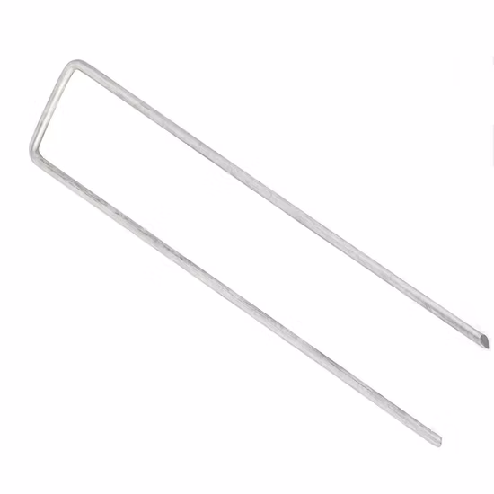 6inch 11 Gauge Galvanized Garden Landscape SOD Staples