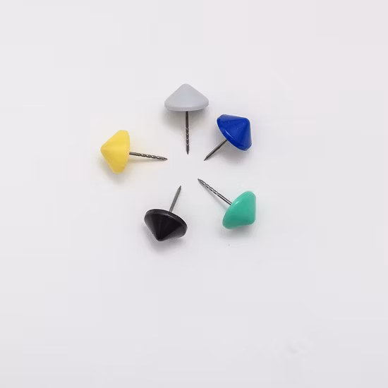 EAS Clothing Security Pin Plastic Pin for Retail Store Tag Factory Price Steel Flat Push EAS Tag Pin for Clothing Security Hard